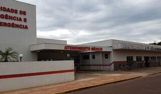 Fachada do Hospital Municipal de Maracaju (Foto: Divulgação )