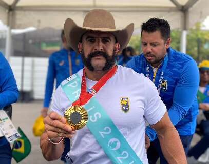 Bicampeão paralímpico pretende tirar férias no sítio ao chegar em MS