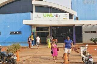 Entrada da UPA Universitário na tarde desta terça-feira (Foto: Paulo Francis)