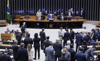 Deputados durante sessão debilerativa, no início da noite de hoje (11). (Foto: Bruno Spada/Agência Câmara)