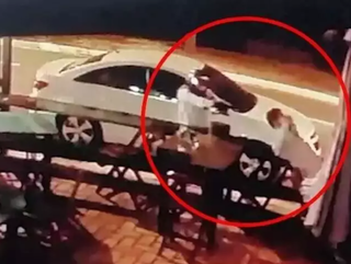 Imagens flagraram momento da execução, em um bar da Capital, em 2018 (Foto/Arquivo) 