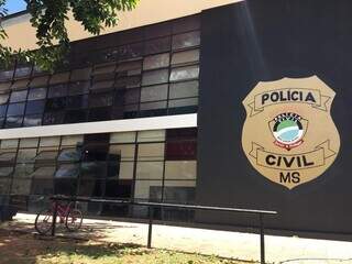 Prédio da DAM em Corumbá onde caso é investigado (Foto: Divulgação | PCMS)