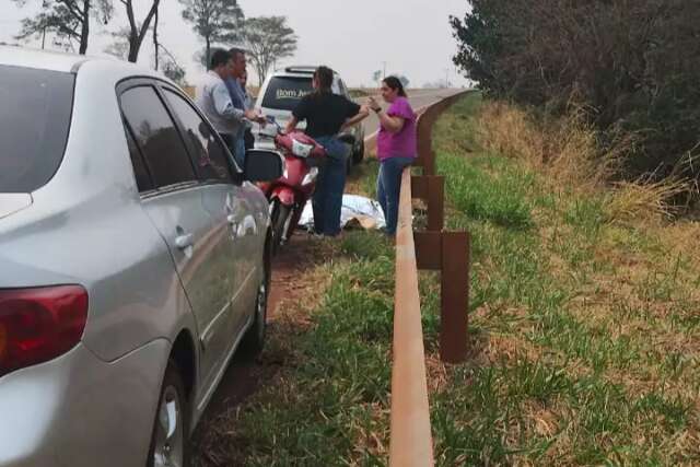 Motociclista morre horas ap&oacute;s comprar moto e bater em guard rail na MS-156 