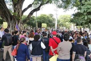 Campo Grande participou de manifestação contra o aborto, em junho deste ano (Foto/Arquivo)