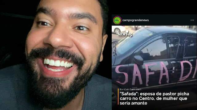 Em semana dos pastores, sucesso foi da amante com carro pichado