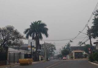 Tempo em foto feita na região da Chácara Cachoeira. (Foto: Paulo Francis)