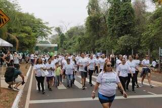  1º Caminhada “ Passos pela Vida conquistou 102 novos doadores nas primeiras horas do evento (Foto: Paulo Francis)