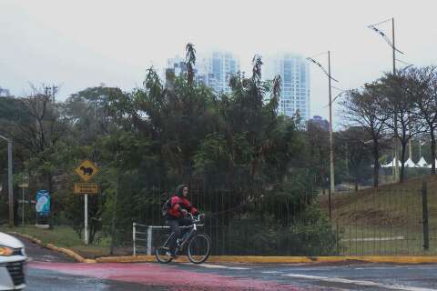 Chuva ajuda e qualidade do ar se aproxima de boa em Campo Grande 