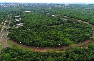 Imagem aérea do Parque dos Poderes (Foto: Arquivo/Saul Scharmm)