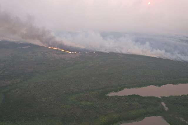 &Aacute;rea queimada no Pantanal de MS &quot;cai&quot; 784 mil hectares ap&oacute;s m&eacute;todo mudar