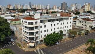 Esquina da Avenida Calógeras com a Mato Grosso. (Foto: Osmar Veiga)