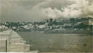 Registro histórico do Porto Geral, em Corumbá (Foto: Divulgação/Prefeitura)