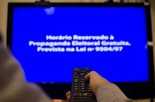 Televisão exibe o início da proganda eleitoral (Foto: Divulgação/Senado)