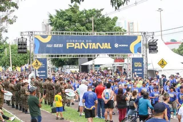 Com dois corredores de acesso, Corrida do Pantanal interdita sete vias