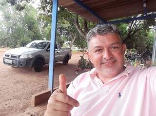 Marcos Suel Severino Cabral, o Bola do Espetinho, candidato a vereador de Chapadão do Sul (Foto: Facebook)