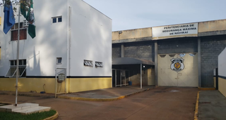 Fachada da Penitenciária de Segurança Máxima de Naviraí (Foto: divulgação / Agepen)