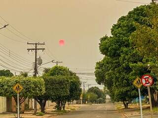 O dia amanheceu nublado, mas por volta das 6h30 o sol já dava as caras (Foto: Marcos Maluf) 