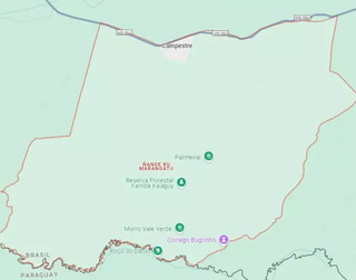 Território a ser demarcado em Antônio João, município a 319 quilômetros de Campo Grande