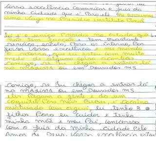 &#34;Gatorade&#34; é citado em carta do preso: &#34;eles pegam a gente e dá um coquetel&#34; (Foto/Reprodução)