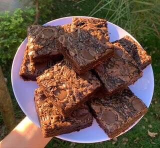 Família também vende brownie de chocolate (Foto: Arquivo pessoal)