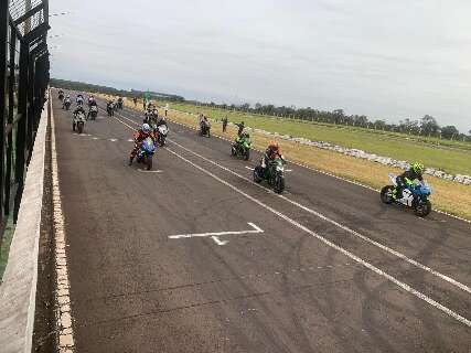 Com 40 pilotos, autódromo de Campo Grande terá evento de motovelocidade