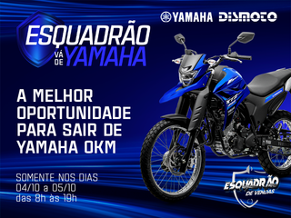 Oportunidade do ano para adquirir sua Yamaha 0km