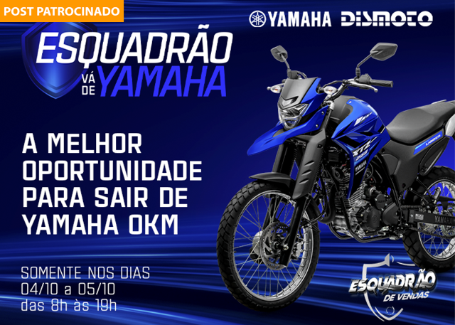 Oportunidade do ano para adquirir sua Yamaha 0km