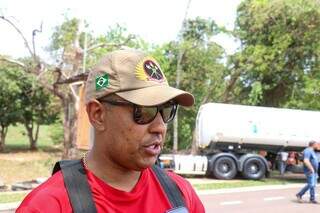 Tenente do Corpo de Bombeiros José Carlos Herculano (Foto: Henrique Kawaminami)