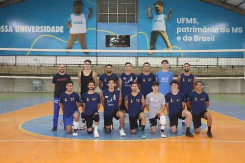 Time de vôlei da UFMS é campeão dos Jogos Abertos de Campo Grande 