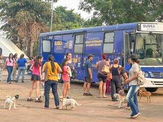 Atendimento acontece até esta sexta-feira, no Parque do Sóter (Foto: Marcos Maluf)