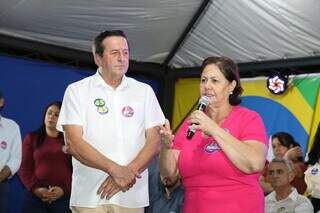 Rosária e Evaldo, prefeita e vice, que foram eleitos neste domingo (Foto: Divulgação)