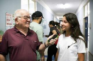 Ali Omaz e Mariana Novaga votaram na manhã deste domingo. (Foto: Henrique Kawaminami)