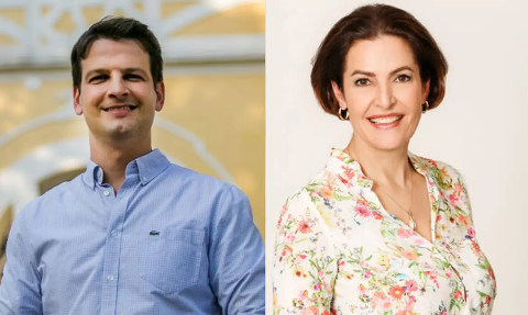 Em Curitiba, Eduardo Pimentel e Cristina Graeml disputam segundo turno