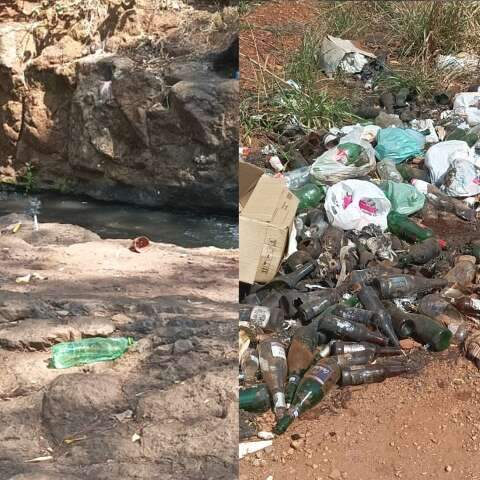 &ldquo;N&atilde;o volto mais l&aacute;&rdquo;: morador denuncia ac&uacute;mulo de lixo na Cachoeira da Macumba