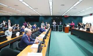 Deputados debatem projeto na tarde desta quarta-feira cna CCJ (Foto: Agência Câmara)