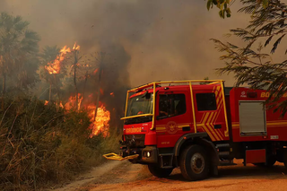 Força-tarefa luta contra o fogo há meses no Pantanal (Foto: Divulgação Governo/ Álvaro Rezende)