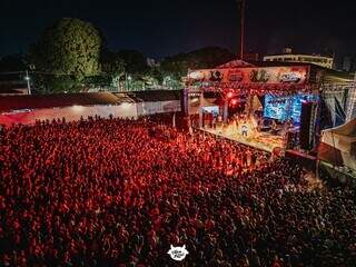 Show do Campão Cultural, na Esplanada Ferroviária, em 2022 (Foto: Vaca Azul)