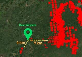 On&ccedil;a ser&aacute; transferida para MS ap&oacute;s risco de inc&ecirc;ndio em base de cuidados no MT