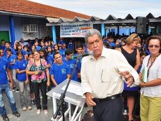 Puccinelli: Descentralização e municipalização; pro futuro, &#34;o entreposto do mundo&#34; (Foto: Reprodução Rede Social)