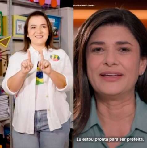 Adriane comemora 1&ordm; lugar e Rose critica gest&atilde;o na volta do hor&aacute;rio eleitoral 