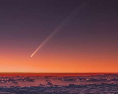 Olhe para cima: cometa do século está no ponto mais perto da Terra