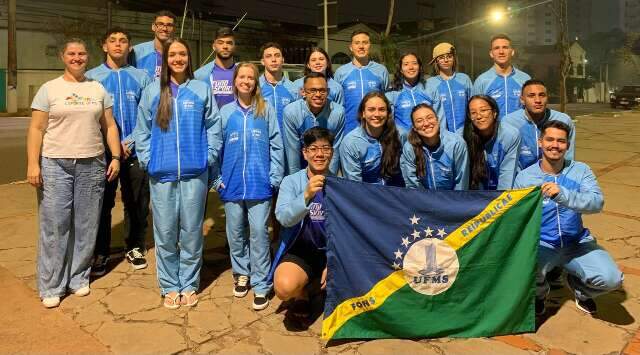 Atletas da UFMS participam dos Jogos Universit&aacute;rios Brasileiros em Bras&iacute;lia