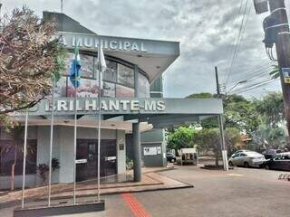 Fachada da Câmara Municipal de Rio Brilhante (Foto: Divulgação)