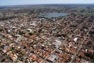 Imagem aérea da cidade de Três Lagoas (Foto: Divulgação)