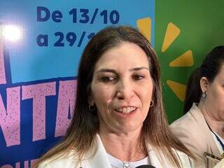 Mônica Riedel, madrinha da campanha e primeira-dama do Estado (Foto: Marcos Maluf)