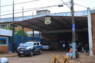 Fachada da Penitenciária de Segurança Máxima de Campo Grande. (Foto: Arquivo/Campo Grande News)