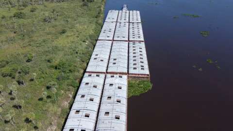 No menor nível da história, Rio Paraguai segue aberto à navegação