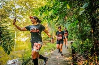 Atletas participam de etapa anterior do Circuito Trail (Foto: Divulgação)