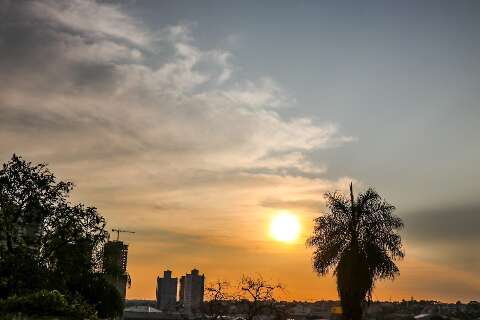 MS tem m&aacute;xima de 38&ordm;C e possibilidade de pancadas de chuva