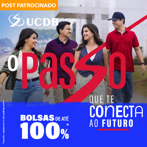 Inscrições abertas para o Vestibular UCDB 2025 com bolsas de até 100%